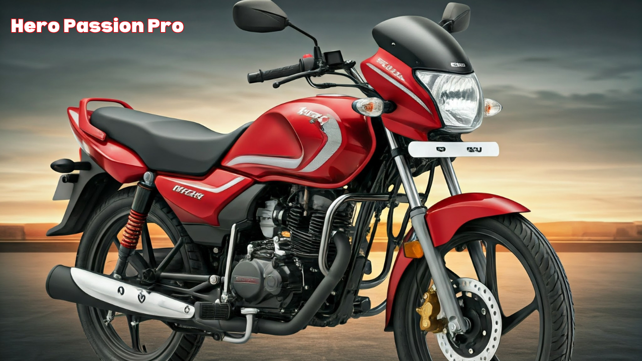 Hero Passion Pro: Drive Home with 65 Kmpl Mileage for Just Rs 12,999