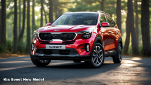 Kia Sonet New Model: Kia की नई SUV 33kmpl माइलेज और शानदार डिज़ाइन के साथ आ रही है Punch और Fortuner के खिलाफ!